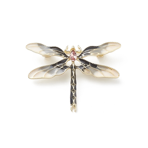 PandaHall Dragonfly Enamel Pin, Golden Alloy Badge for Backpack Clothes, Black, 32.5x45x8.5mm, Pin: 0.7mm Alloy+Enamel Dragonfly Black
PandaHall Dragonfly Enamel Pin, Golden Alloy Badge for Backpack Clothes, Black, 32.5x45x8.5mm, Pin: 0.7mm Alloy+Enamel Dragonfly Black