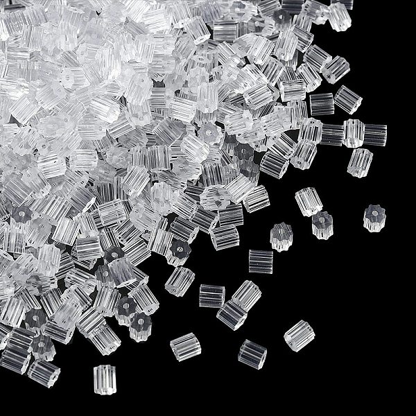 PandaHall 500Pcs Plastic Ear Nuts, Earring Backs, Clear, 3x3x3mm, Hole: 0.5mm Plastic Polygon Clear
PandaHall 500Pcs Plastic Ear Nuts, Earring Backs, Clear, 3x3x3mm, Hole: 0.5mm Plastic Polygon Clear