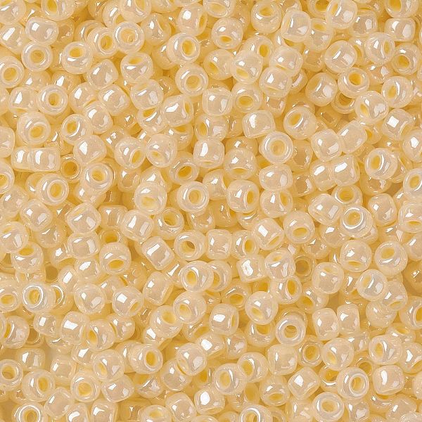 PandaHall TOHO Round Seed Beads, Japanese Seed Beads, (901) Ceylon Rice Pudding, 8/0, 3mm, Hole: 1mm, about 222pcs/10g Glass Gold
PandaHall TOHO Round Seed Beads, Japanese Seed Beads, (901) Ceylon Rice Pudding, 8/0, 3mm, Hole: 1mm, about 222pcs/10g Glass Gold