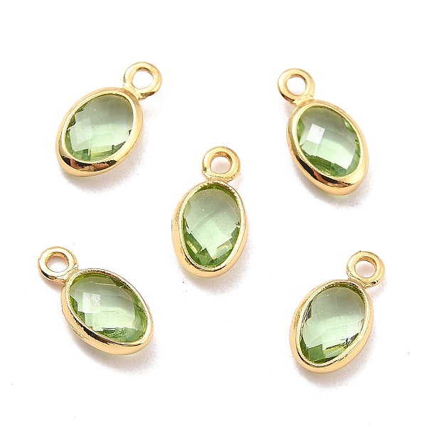 PandaHall Eco-Friendly Brass with Glass Pendants, Long-Lasting Plated, Lead Free & Cadmium Free & Nickel Free, Oval, Real 18K Gold Plated...
PandaHall Eco-Friendly Brass with Glass Pendants, Long-Lasting Plated, Lead Free & Cadmium Free & Nickel Free, Oval, Real 18K Gold Plated...