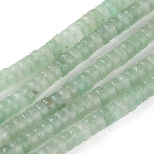 PandaHall Natural Green Aventurine Beads Strands, Heishi Beads, Flat Round/Disc, 4.5x2.5mm, Hole: 0.8mm, about 160pcs/Strand, 15.7 inch...
PandaHall Natural Green Aventurine Beads Strands, Heishi Beads, Flat Round/Disc, 4.5x2.5mm, Hole: 0.8mm, about 160pcs/Strand, 15.7 inch...