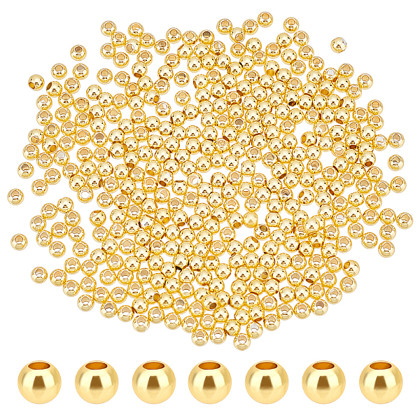 PandaHall PH 500pcs 3mm Gold Beads 18K Gold Plated Beads Long-Lasting Round Smooth Spacer Beads Seamless Loose Balls Mini Seed Beads for...
PandaHall PH 500pcs 3mm Gold Beads 18K Gold Plated Beads Long-Lasting Round Smooth Spacer Beads Seamless Loose Balls Mini Seed Beads for...
