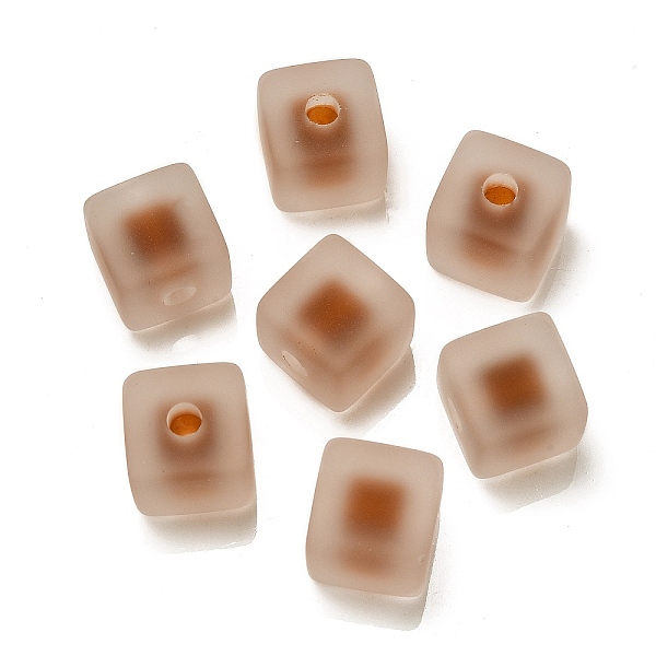 PandaHall Frosted Acrylic European Beads, Bead in Bead, Cube, Saddle Brown, 13.5x13.5x13.5mm, Hole: 4mm Acrylic Cube
PandaHall Frosted Acrylic European Beads, Bead in Bead, Cube, Saddle Brown, 13.5x13.5x13.5mm, Hole: 4mm Acrylic Cube