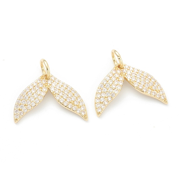PandaHall Brass Clear Cubic Zirconia Pentands, Long-Lasting Plated, with Jump Ring, Fish Tail, Golden, 13x17x2mm, Hole: 3.5mm Brass+Cubic...
PandaHall Brass Clear Cubic Zirconia Pentands, Long-Lasting Plated, with Jump Ring, Fish Tail, Golden, 13x17x2mm, Hole: 3.5mm Brass+Cubic...