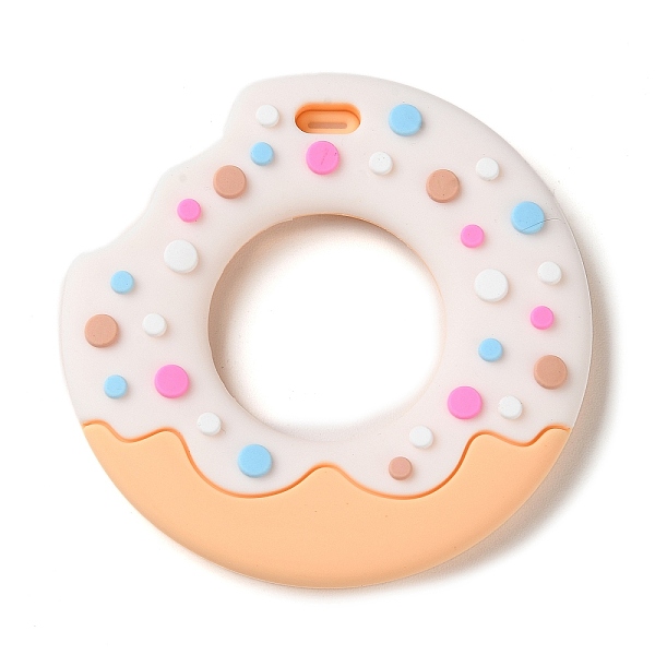 PandaHall Donut Food Grade Eco-Friendly Silicone Focal Beads, Chewing Beads For Teethers, DIY Teether Beads, Lavender, 77x11mm, Hole..., Purple
PandaHall Donut Food Grade Eco-Friendly Silicone Focal Beads, Chewing Beads For Teethers, DIY Teether Beads, Lavender, 77x11mm, Hole..., Purple
