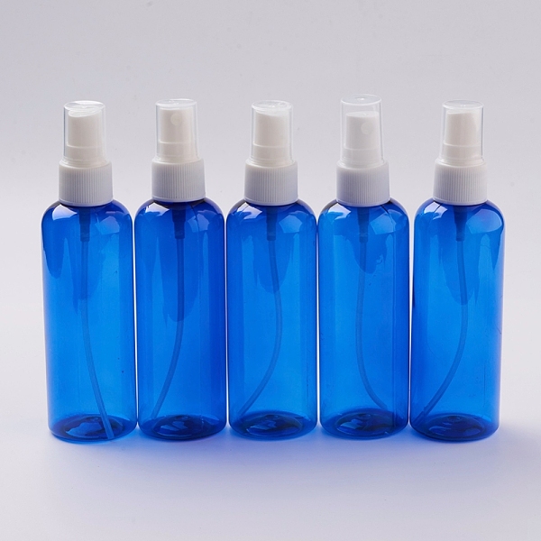 PandaHall Plastic Spray Bottles, with Fine Mist Sprayer & Dust Cap, Refillable Bottle, Blue, 14.4x3.8cm, Capacity: 110ml(3.71 fl. oz)...
PandaHall Plastic Spray Bottles, with Fine Mist Sprayer & Dust Cap, Refillable Bottle, Blue, 14.4x3.8cm, Capacity: 110ml(3.71 fl. oz)...