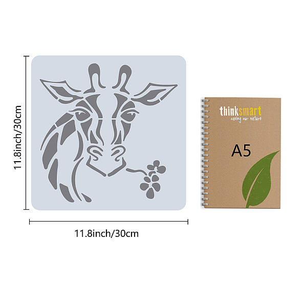 PandaHall GORGECRAFT Large Butterfly Stencils 12x12 Inch Reusable Clock Stencil Template Signs Decoration for Painting on Wood Wall...
PandaHall GORGECRAFT Large Butterfly Stencils 12x12 Inch Reusable Clock Stencil Template Signs Decoration for Painting on Wood Wall...