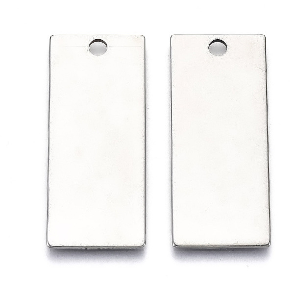 PandaHall 201 Stainless Steel Pendants, Stamping Blank Tag, Rectangle, Stainless Steel Color, 38x16x1mm, Hole: 3mm 201 Stainless Steel...
PandaHall 201 Stainless Steel Pendants, Stamping Blank Tag, Rectangle, Stainless Steel Color, 38x16x1mm, Hole: 3mm 201 Stainless Steel...