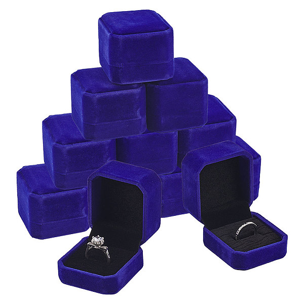 PandaHall Square Velvet Ring Boxes, Royal Blue, 49.5x54.5x41.5mm Velvet Square Blue
PandaHall Square Velvet Ring Boxes, Royal Blue, 49.5x54.5x41.5mm Velvet Square Blue