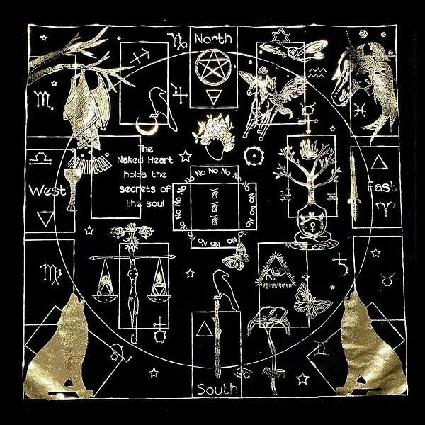 PandaHall Polyester Altar Cloth, Owl Horse Wolf Witchcraft Supplies, Tarot Spread Table Top Cloth, Wiccan Square Spiritual Sacred Cloth..., Black
PandaHall Polyester Altar Cloth, Owl Horse Wolf Witchcraft Supplies, Tarot Spread Table Top Cloth, Wiccan Square Spiritual Sacred Cloth..., Black