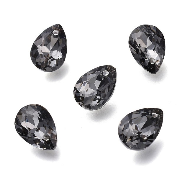 PandaHall Glass Rhinestone Pendants, Back Plated, Faceted, Teardrop, Silver Night Shade, 11.5x8x5mm, Hole: 1.5mm Rhinestone Teardrop Gray
PandaHall Glass Rhinestone Pendants, Back Plated, Faceted, Teardrop, Silver Night Shade, 11.5x8x5mm, Hole: 1.5mm Rhinestone Teardrop Gray