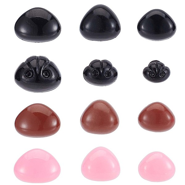 PandaHall Gorgecraft 12 Styles Plastic Dog Safety Craft Noses, with Spacer, for DIY Doll Toys Puppet Plush Animal Making, Mixed Color..., Multicolor
PandaHall Gorgecraft 12 Styles Plastic Dog Safety Craft Noses, with Spacer, for DIY Doll Toys Puppet Plush Animal Making, Mixed Color..., Multicolor