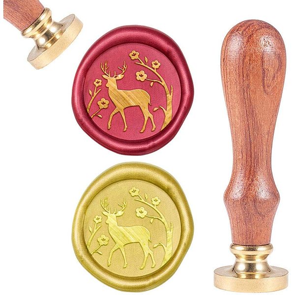 PandaHall CRASPIRE Wax Seal Stamp Sika Deer in Flower, Sealing Wax Stamp Animal Retro Wood Stamp Wax Seal 25mm Removable Brass Head Wood...
PandaHall CRASPIRE Wax Seal Stamp Sika Deer in Flower, Sealing Wax Stamp Animal Retro Wood Stamp Wax Seal 25mm Removable Brass Head Wood...