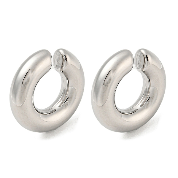 PandaHall 304 Stainless Steel Cuff Earrings, C-Shaped Jewelry for Women, Stainless Steel Color, 30x8mm 304 Stainless Steel Letter C
PandaHall 304 Stainless Steel Cuff Earrings, C-Shaped Jewelry for Women, Stainless Steel Color, 30x8mm 304 Stainless Steel Letter C
