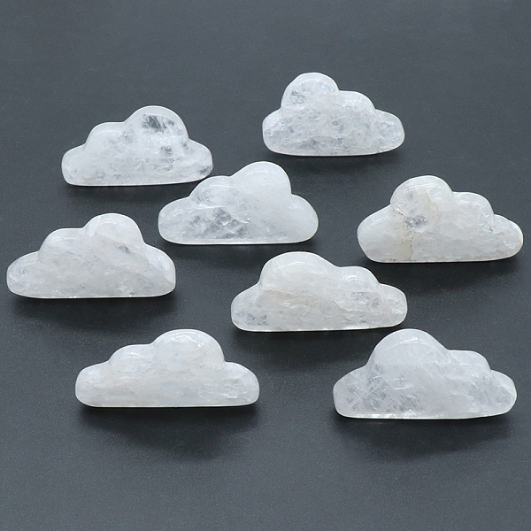PandaHall Natural Quartz Crystal Display Decorations, for Home Office Desk, Cloud, 30~33x50~53x7mm Quartz Crystal Cloud
PandaHall Natural Quartz Crystal Display Decorations, for Home Office Desk, Cloud, 30~33x50~53x7mm Quartz Crystal Cloud