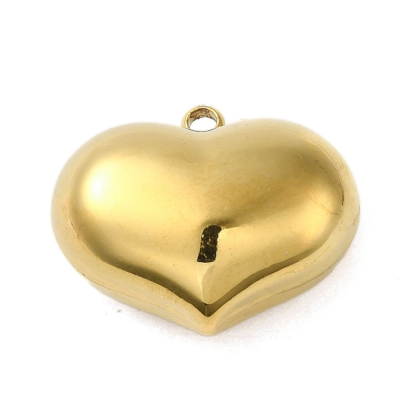 PandaHall 304 Stainless Steel Pendants, Heart Charm, Real 18K Gold Plated, 25.5x30x15mm, Hole: 2.5mm 304 Stainless Steel Heart
PandaHall 304 Stainless Steel Pendants, Heart Charm, Real 18K Gold Plated, 25.5x30x15mm, Hole: 2.5mm 304 Stainless Steel Heart