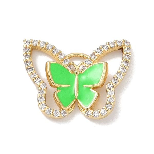 PandaHall Rack Plating Brass Micro Pave Clear Cubic Zirconia Pendants, with Enamel, Long-Lasting Plated, Lead Free & Cadmium Free, Real 18K..., Green
PandaHall Rack Plating Brass Micro Pave Clear Cubic Zirconia Pendants, with Enamel, Long-Lasting Plated, Lead Free & Cadmium Free, Real 18K..., Green