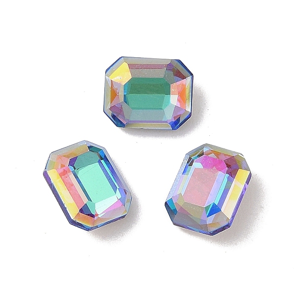 PandaHall Glass Rhinestone Cabochons, Flat Back & Back Plated, Faceted, Rectangle, Bermuda Blue, 10x8x5mm Glass Rhinestone Rectangle Blue
PandaHall Glass Rhinestone Cabochons, Flat Back & Back Plated, Faceted, Rectangle, Bermuda Blue, 10x8x5mm Glass Rhinestone Rectangle Blue