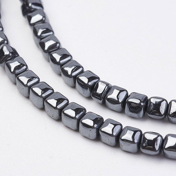 PandaHall Non-magnetic Synthetic Hematite Beads Strands, Cube, 4x4x4mm, Hole: 1mm, about 103pcs/strand, 15.74 inch Non-magnetic Hematite..., Black
PandaHall Non-magnetic Synthetic Hematite Beads Strands, Cube, 4x4x4mm, Hole: 1mm, about 103pcs/strand, 15.74 inch Non-magnetic Hematite..., Black