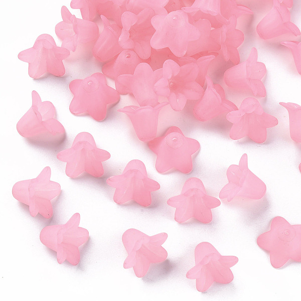 PandaHall Transparent Acrylic Beads, Frosted, Flower, Pink, 17.5x12mm, Hole: 1.5mm, about 770pcs/500g Acrylic Flower Pink
PandaHall Transparent Acrylic Beads, Frosted, Flower, Pink, 17.5x12mm, Hole: 1.5mm, about 770pcs/500g Acrylic Flower Pink