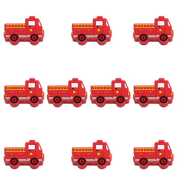 PandaHall CHGCRAFT 10Pcs Fire Fighting Truck Shape Silicone Beads for DIY Necklaces Bracelet Keychain Making Handmade Crafts, Red Silicone...
PandaHall CHGCRAFT 10Pcs Fire Fighting Truck Shape Silicone Beads for DIY Necklaces Bracelet Keychain Making Handmade Crafts, Red Silicone...