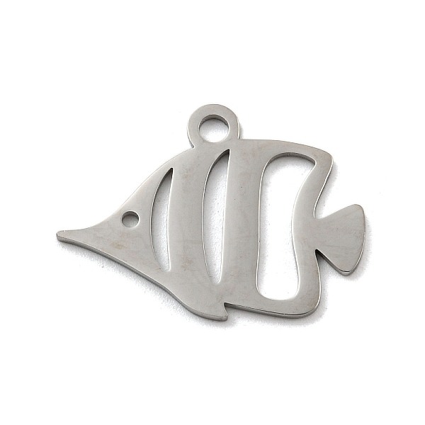 PandaHall 304 Stainless Steel Pendants, Laser Cut, Stainless Steel Color, Ocean Animal Charm, Fish, 18x24.5x1mm, Hole: 2.5mm 304 Stainless...
PandaHall 304 Stainless Steel Pendants, Laser Cut, Stainless Steel Color, Ocean Animal Charm, Fish, 18x24.5x1mm, Hole: 2.5mm 304 Stainless...