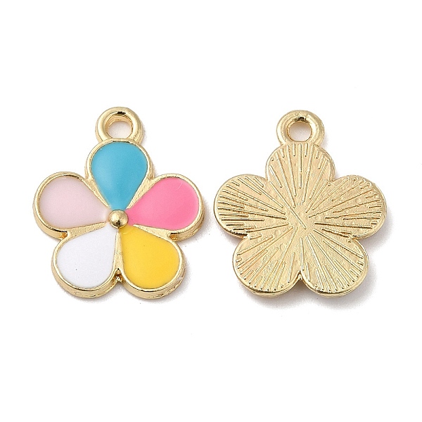 PandaHall Eco-friendly Alloy Enamel Pendants, Flower Charm, Mixed Color, 16.5x14x1.5mm, Hole: 1.6mm Alloy+Enamel Flower Multicolor
PandaHall Eco-friendly Alloy Enamel Pendants, Flower Charm, Mixed Color, 16.5x14x1.5mm, Hole: 1.6mm Alloy+Enamel Flower Multicolor