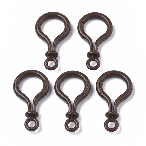 PandaHall Opaque Solid Color Bulb Shaped Plastic Push Gate Snap Keychain Clasp Findings, Coconut Brown, 57.5x32x12mm, Hole: 6mm Plastic...
PandaHall Opaque Solid Color Bulb Shaped Plastic Push Gate Snap Keychain Clasp Findings, Coconut Brown, 57.5x32x12mm, Hole: 6mm Plastic...