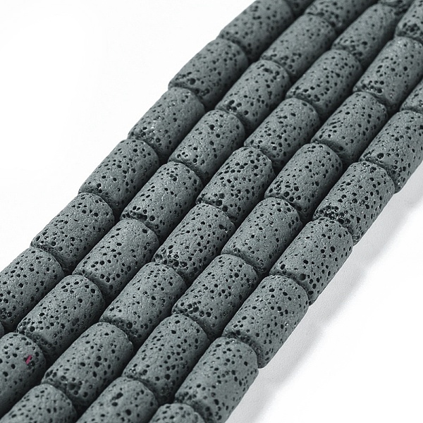 PandaHall Natural Lava Rock Beads Strands, Dyed, Column, Slate Gray, 14~15x8mm Lava Rock Column Gray
PandaHall Natural Lava Rock Beads Strands, Dyed, Column, Slate Gray, 14~15x8mm Lava Rock Column Gray