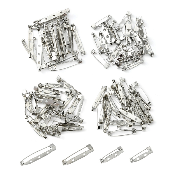 PandaHall 100Pcs 4 Size Iron Brooch Findings, Back Bar Pins, Platinum, 20~38x5~6mm, Hole: 2mm, Pin: 1mm, 25Pcs/size Iron
PandaHall 100Pcs 4 Size Iron Brooch Findings, Back Bar Pins, Platinum, 20~38x5~6mm, Hole: 2mm, Pin: 1mm, 25Pcs/size Iron