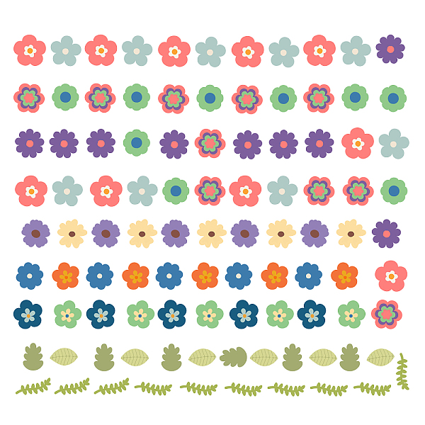 PandaHall PVC Wall Stickers, Wall Decoration, Flower Pattern, 900x390mm, 2 style, 1 sheet/style, 2 sheets/set Plastic Flower
PandaHall PVC Wall Stickers, Wall Decoration, Flower Pattern, 900x390mm, 2 style, 1 sheet/style, 2 sheets/set Plastic Flower