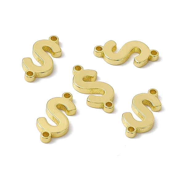 PandaHall Rack Plating Brass Connector Charms, Real 18K Gold Plated, Long-Lasting Plated, Cadmium Free & Nickel Free & Lead Free, Letter...
PandaHall Rack Plating Brass Connector Charms, Real 18K Gold Plated, Long-Lasting Plated, Cadmium Free & Nickel Free & Lead Free, Letter...
