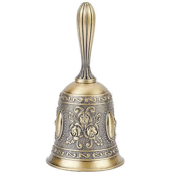 PandaHall GORGECRAFT 4.4" Antique Carved Hand Bells Delicate Antique Wedding Calling Bells School Dinner Bell Temple Bells Large Service...
PandaHall GORGECRAFT 4.4" Antique Carved Hand Bells Delicate Antique Wedding Calling Bells School Dinner Bell Temple Bells Large Service...