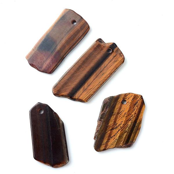 PandaHall Natural Tiger Eye Pendants, Mixed Shaped, 46~57x24~31x2~3mm, Hole: 3mm Tiger Eye Mixed Shapes Multicolor
PandaHall Natural Tiger Eye Pendants, Mixed Shaped, 46~57x24~31x2~3mm, Hole: 3mm Tiger Eye Mixed Shapes Multicolor