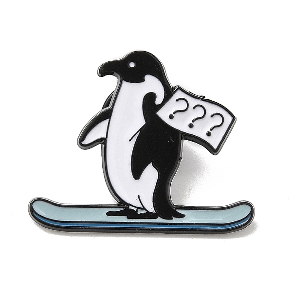 PandaHall Animal Enamel Pins, Black Alloy Brooch for Backpack Clothes, Penguin, 24.5x30x1.5mm Alloy+Enamel Penguin
PandaHall Animal Enamel Pins, Black Alloy Brooch for Backpack Clothes, Penguin, 24.5x30x1.5mm Alloy+Enamel Penguin