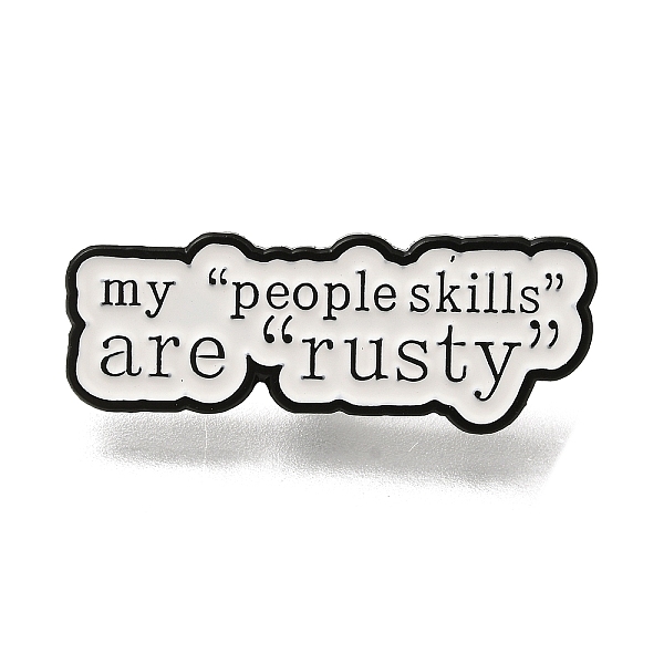 PandaHall Safety Enamel Pins, Black Alloy Badge for Suit Shirt Collar, Word, White, 11.5x30x1.5mm Alloy+Enamel Word White
PandaHall Safety Enamel Pins, Black Alloy Badge for Suit Shirt Collar, Word, White, 11.5x30x1.5mm Alloy+Enamel Word White