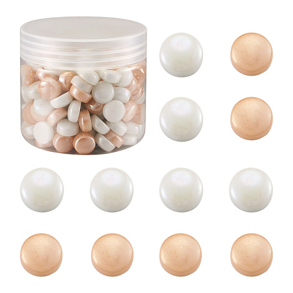 PandaHall Glass Cabochons, Mosaic Tiles, for Home Decoration or DIY Crafts, Flat Round, Mixed Color, 11.5~12.5x6.5mm, 200pcs Glass Flat..., Multicolor
PandaHall Glass Cabochons, Mosaic Tiles, for Home Decoration or DIY Crafts, Flat Round, Mixed Color, 11.5~12.5x6.5mm, 200pcs Glass Flat..., Multicolor