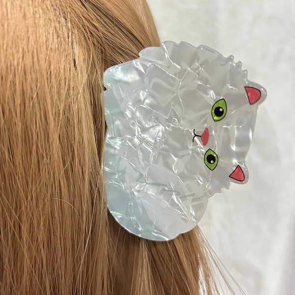 PandaHall PVC Plastic Claw Hair Clips, Cat Shape, White, 77x55mm PVC Cat Shape White
PandaHall PVC Plastic Claw Hair Clips, Cat Shape, White, 77x55mm PVC Cat Shape White