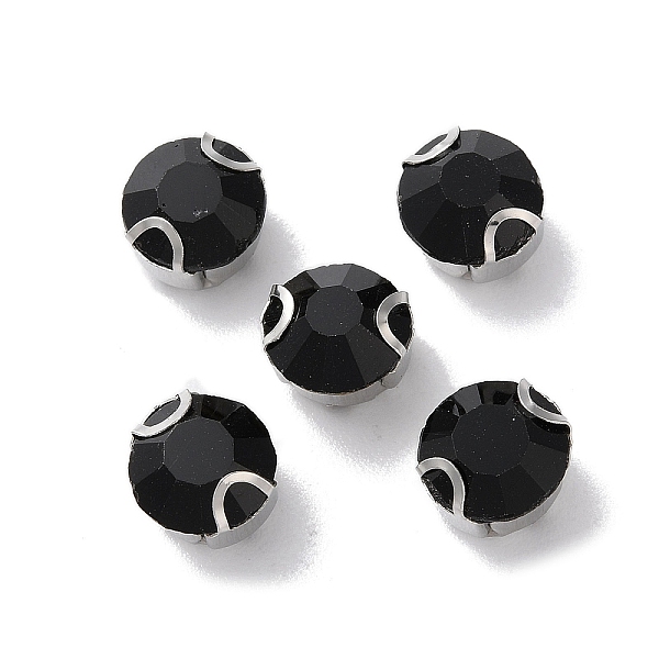 PandaHall Round Sew on Rhinestone, Multi-strand Links, Glass Rhinestone, with Stainless Steel Prong Settings, Garments Accessories, Faceted..., Black
PandaHall Round Sew on Rhinestone, Multi-strand Links, Glass Rhinestone, with Stainless Steel Prong Settings, Garments Accessories, Faceted..., Black