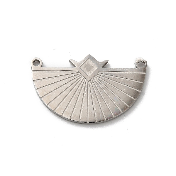 PandaHall Bohemian Style 304 Stainless Steel Pendant, Half Round, Stainless Steel Color, 15.5x25x1mm, Hole: 1.4mm 304 Stainless Steel Half...
PandaHall Bohemian Style 304 Stainless Steel Pendant, Half Round, Stainless Steel Color, 15.5x25x1mm, Hole: 1.4mm 304 Stainless Steel Half...