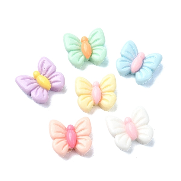 PandaHall Macaron Color Opaque Resin Decoden Cabochons, Mixed Color, Butterfly, 12x12.5x5mm Resin Butterfly Multicolor
PandaHall Macaron Color Opaque Resin Decoden Cabochons, Mixed Color, Butterfly, 12x12.5x5mm Resin Butterfly Multicolor