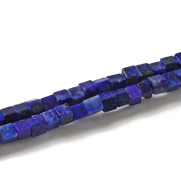 PandaHall Natural Lapis Lazuli Dyed Beads Strands, Cube, 2~2.5x2.5~3.5x2.5~3mm, Hole: 0.4mm, about 157~165pcs/strand, 14.96~15.75''(38~40cm)...
PandaHall Natural Lapis Lazuli Dyed Beads Strands, Cube, 2~2.5x2.5~3.5x2.5~3mm, Hole: 0.4mm, about 157~165pcs/strand, 14.96~15.75''(38~40cm)...