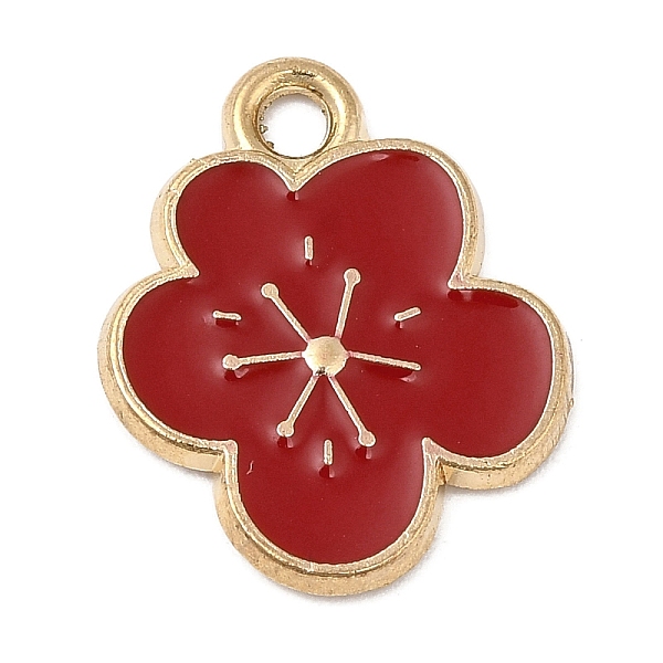 PandaHall Alloy Enamel Pendants, Christmas Theme, Light Gold, Flower, 18x14.5x1.5mm, Hole: 2mm Alloy+Enamel Flower
PandaHall Alloy Enamel Pendants, Christmas Theme, Light Gold, Flower, 18x14.5x1.5mm, Hole: 2mm Alloy+Enamel Flower