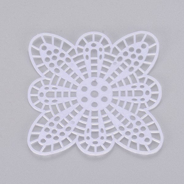 PandaHall DIY Flower Plastic Canvas Shapes, for Needlepoint Projects, Coasters and Crafts, White, 85x85x1.5mm Plastic White
PandaHall DIY Flower Plastic Canvas Shapes, for Needlepoint Projects, Coasters and Crafts, White, 85x85x1.5mm Plastic White