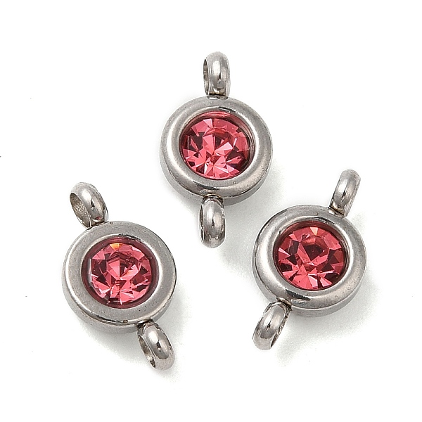 PandaHall 304 Stainless Steel Single Rhinestone Connector Charms, Flat Round Links, Stainless Steel Color, Light Amethyst, 12x6.5x4mm, Hole..., Purple
PandaHall 304 Stainless Steel Single Rhinestone Connector Charms, Flat Round Links, Stainless Steel Color, Light Amethyst, 12x6.5x4mm, Hole..., Purple