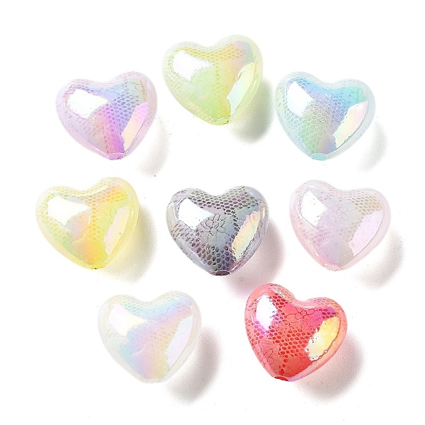 PandaHall Valentine's Day UV Plating Iridescent Acrylic Beads, AB Color, Heart, Mixed Color, 19.5x21.5x12.5mm, Hole: 2.5mm Acrylic Heart..., Multicolor
PandaHall Valentine's Day UV Plating Iridescent Acrylic Beads, AB Color, Heart, Mixed Color, 19.5x21.5x12.5mm, Hole: 2.5mm Acrylic Heart..., Multicolor