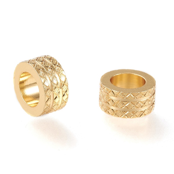 PandaHall Brass European Style Beads, Large Hole Beads, Long-Lasting Plated, Column, Real 18K Gold Plated, 10x5mm, Hole: 6mm Brass Column
PandaHall Brass European Style Beads, Large Hole Beads, Long-Lasting Plated, Column, Real 18K Gold Plated, 10x5mm, Hole: 6mm Brass Column