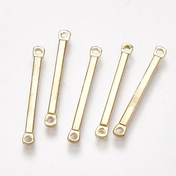 PandaHall Alloy Links connectors, Bar Links, Strip, Light Gold, 26x3x1.5mm, Hole: 1.2mm Alloy Rectangle
PandaHall Alloy Links connectors, Bar Links, Strip, Light Gold, 26x3x1.5mm, Hole: 1.2mm Alloy Rectangle