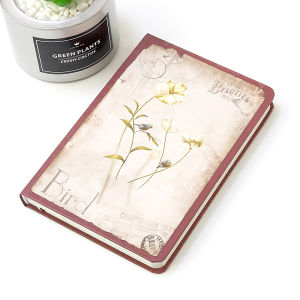 PandaHall Retro Floral Rectangle Paper Notebook, with Paper Inside, for School Office Supplies, Floral White, 190x130mm Paper Rectangle
PandaHall Retro Floral Rectangle Paper Notebook, with Paper Inside, for School Office Supplies, Floral White, 190x130mm Paper Rectangle