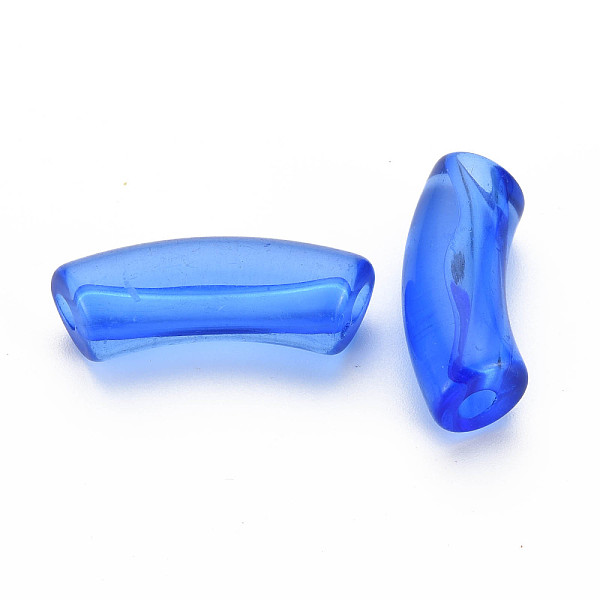PandaHall Transparent Acrylic Beads, Curved Tube, Royal Blue, 36x13.5x11.5mm, Hole: 4mm, about 148pcs/500g Acrylic Tube
PandaHall Transparent Acrylic Beads, Curved Tube, Royal Blue, 36x13.5x11.5mm, Hole: 4mm, about 148pcs/500g Acrylic Tube